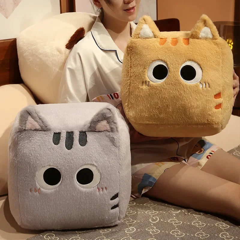 Square Neko Cat Plush
