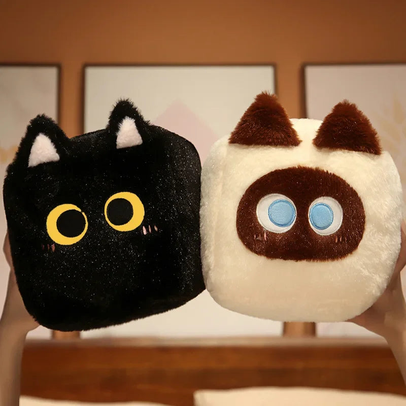 Square Neko Cat Plush