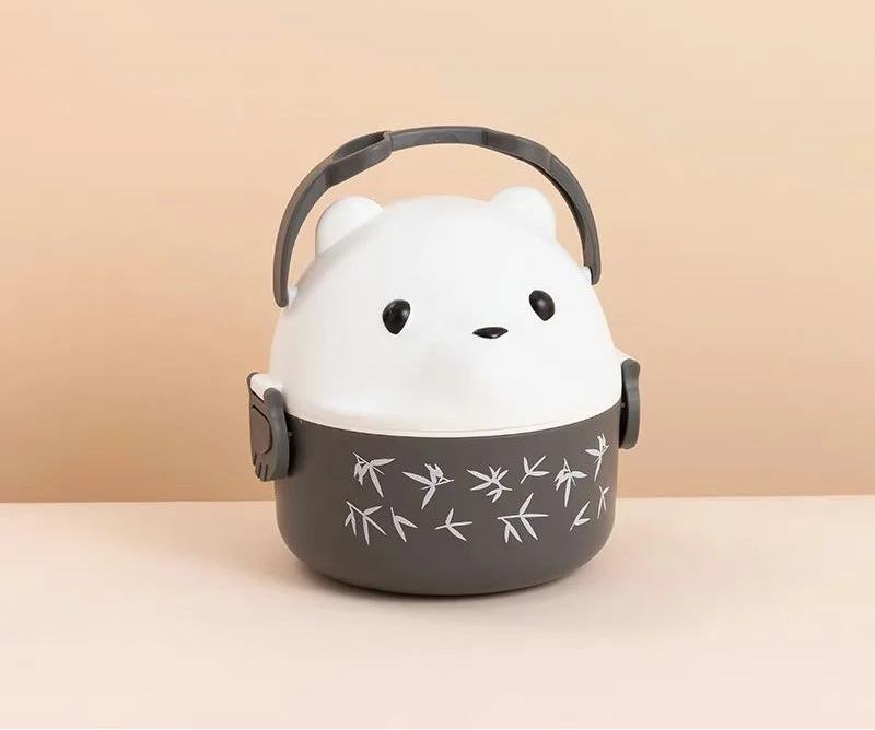 Stackable Japanese Bento Bear Box