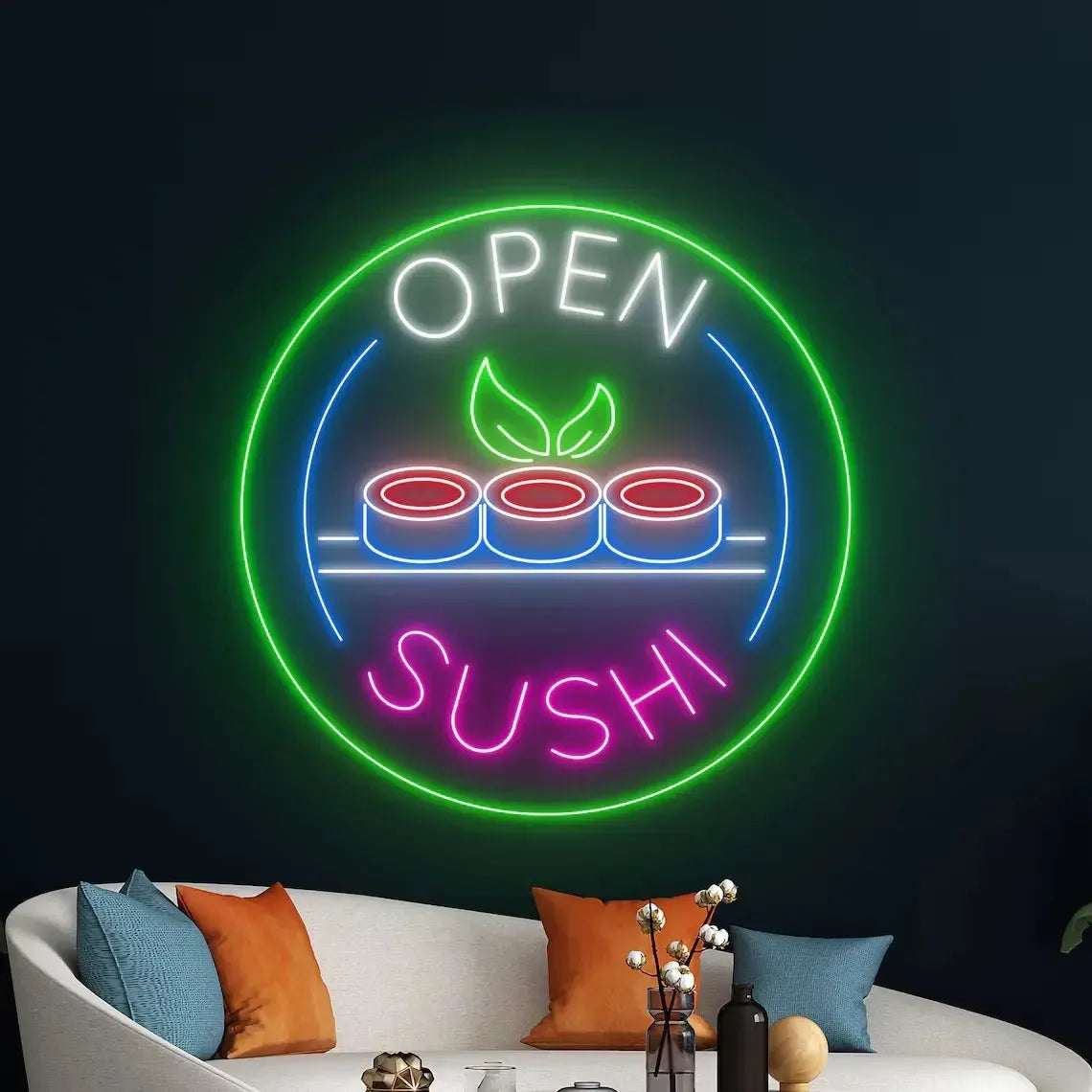 Sushi Open Neon Sign