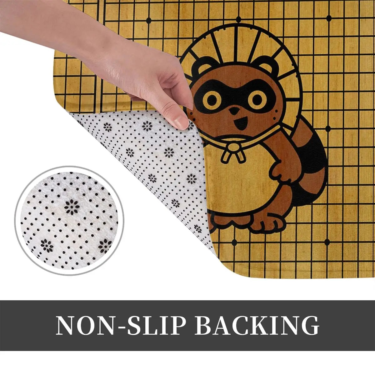 Tanuki Non-Slip Shower Mat