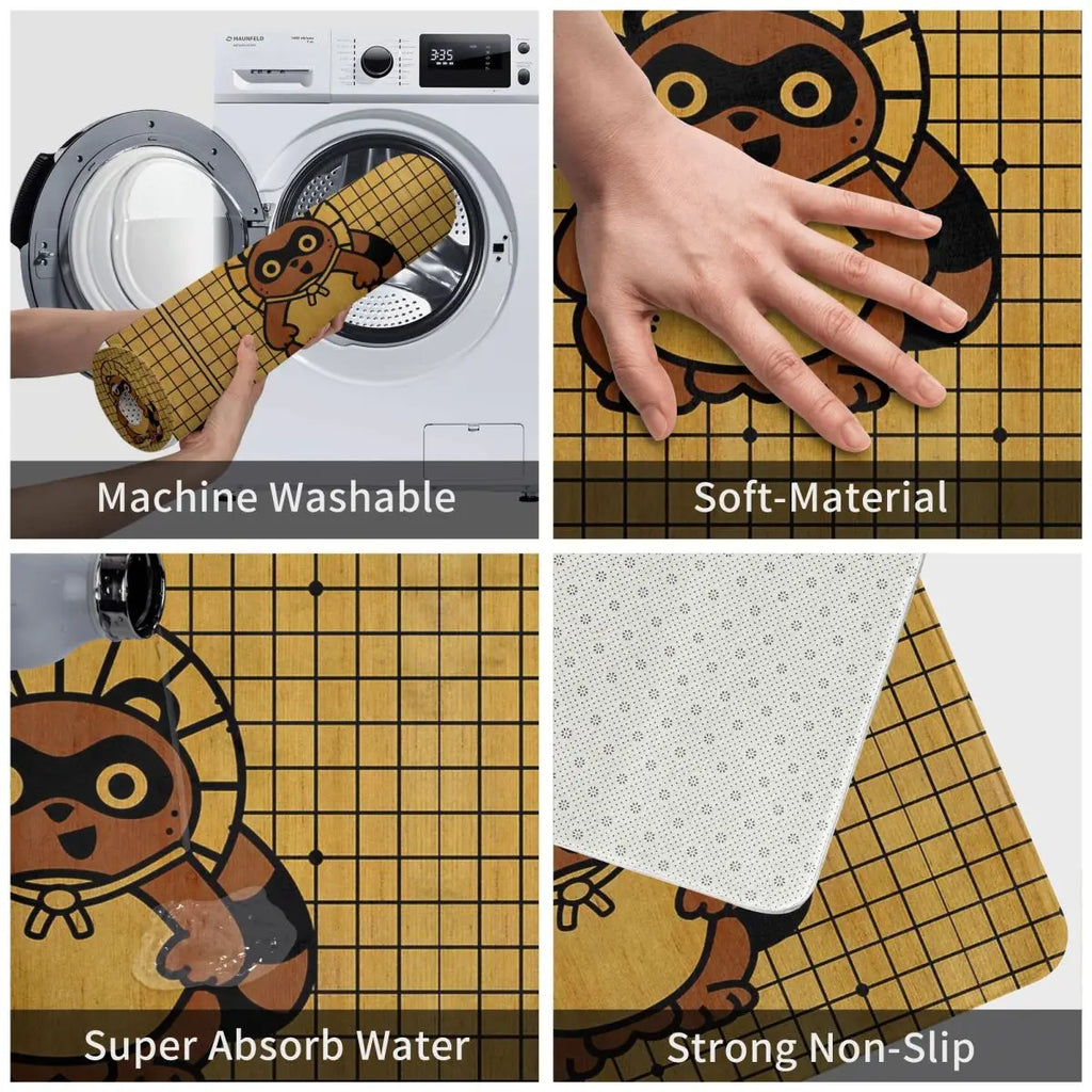 Tanuki Non-Slip Shower Mat