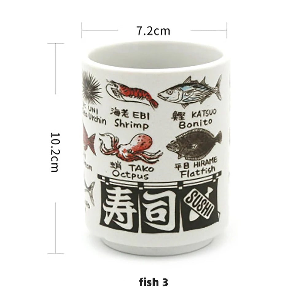 Traditional Art Japanese Sake Cup