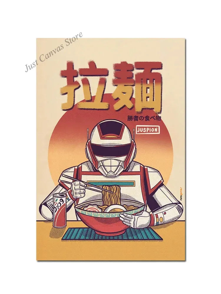 Vintage Japanese Food Posters