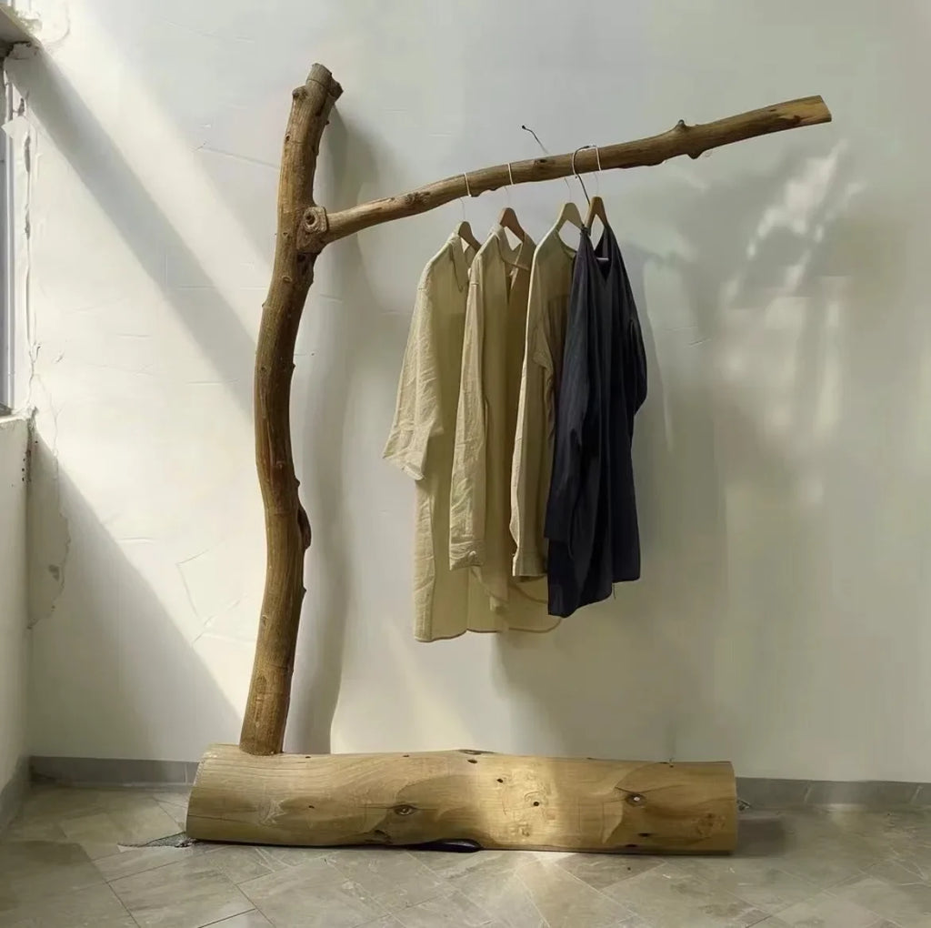 Wabi Sabi Log Coat Rack