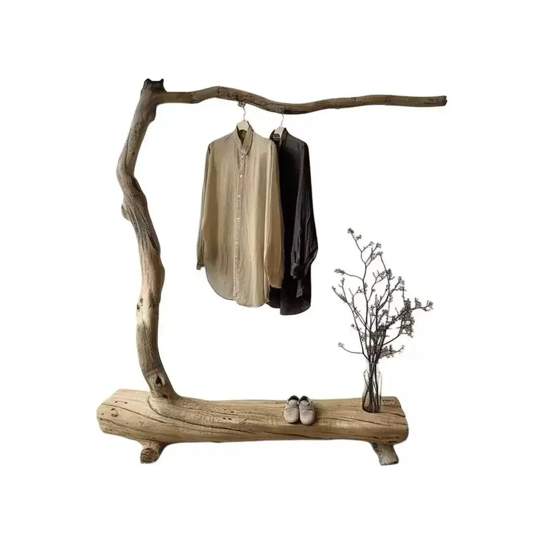 Wabi Sabi Log Coat Rack