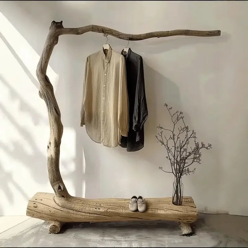 Wabi Sabi Log Coat Rack