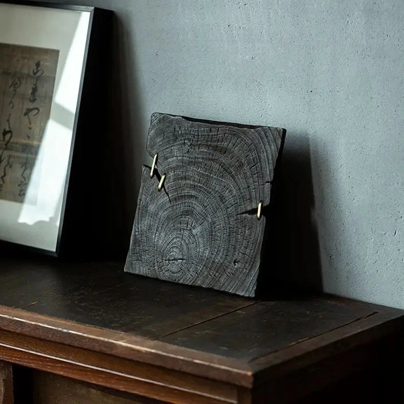 Wabi Sabi Solid Wood Tea Tray