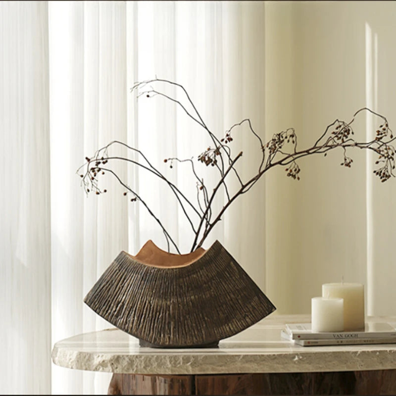 Wabi Sabi Wind Ceramic Vase