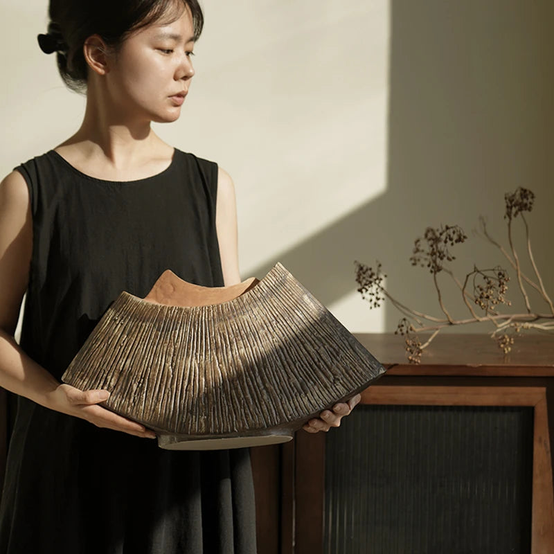 Wabi Sabi Wind Ceramic Vase