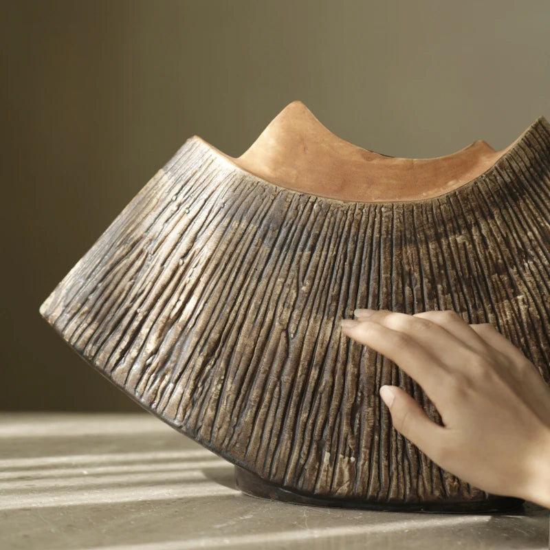 Wabi Sabi Wind Ceramic Vase