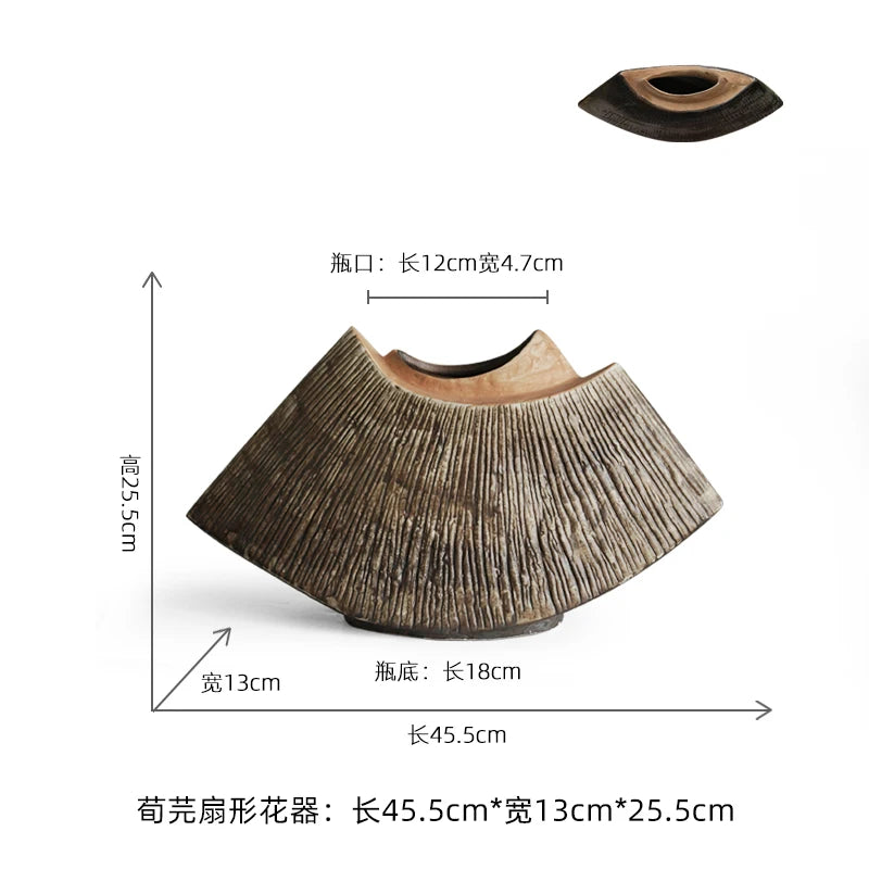 Wabi Sabi Wind Ceramic Vase