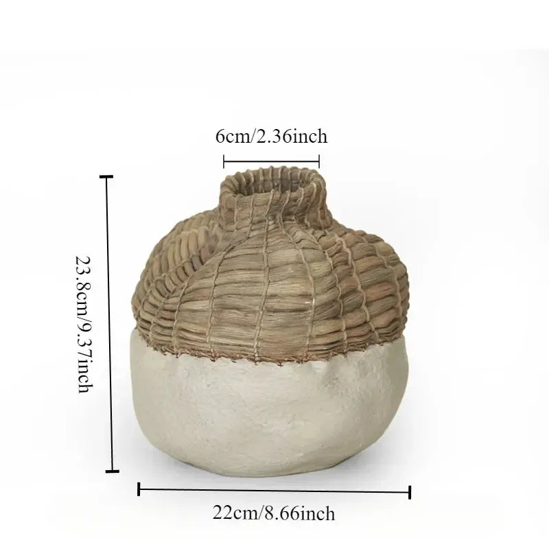 Wabi-sabi Dried Flower Vase