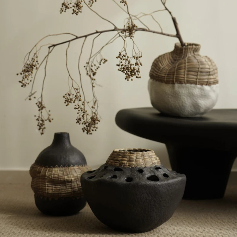 Wabisabi Dried Flower Vase