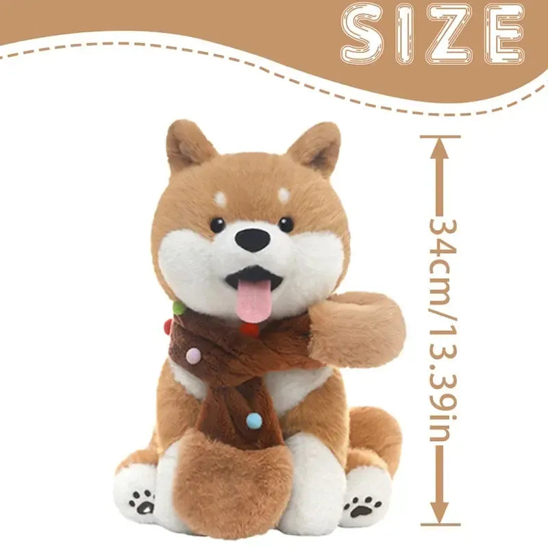 Winter Shiba Inu Plush