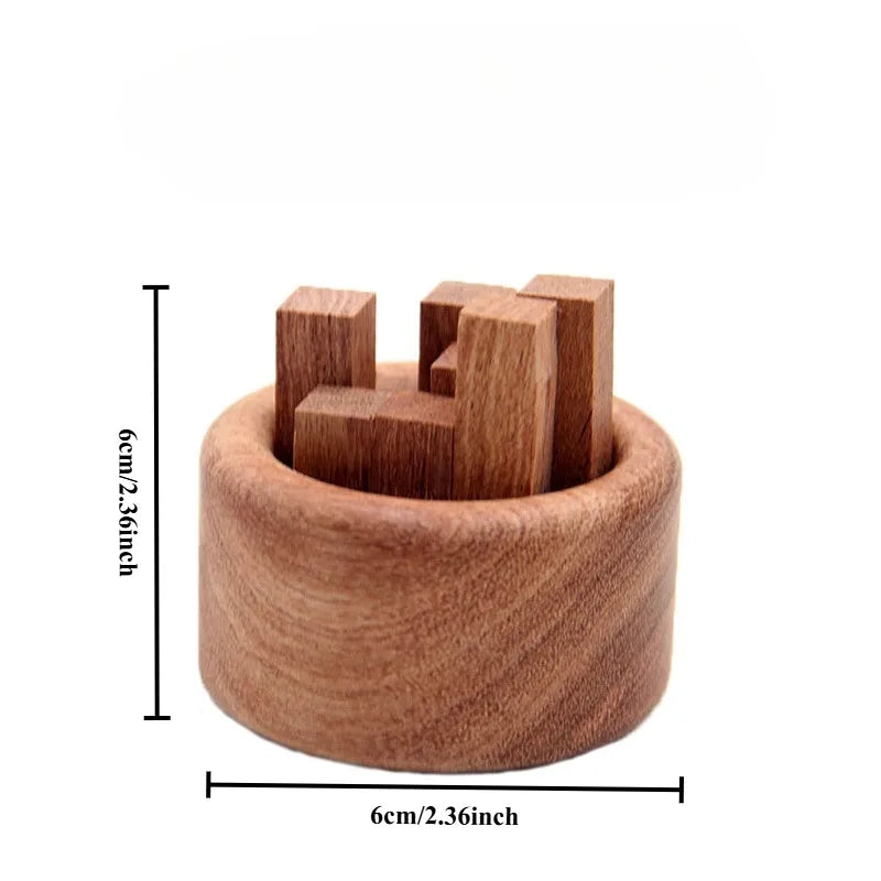 Wood Cube Essential Oil Diffuser