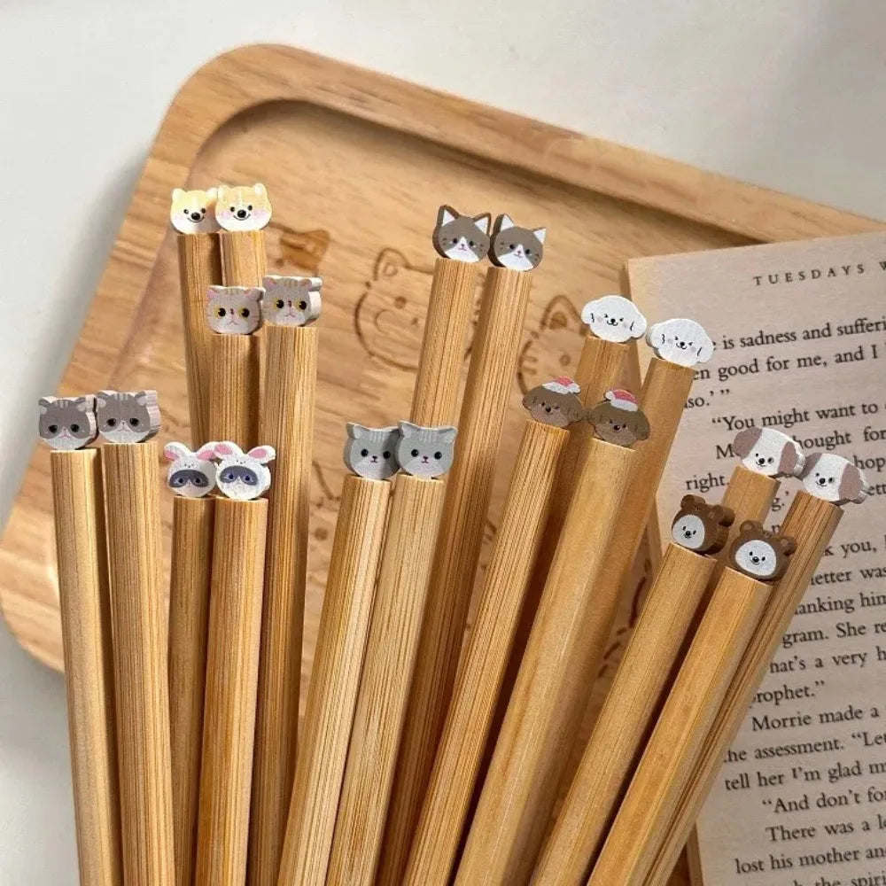 Wooden Animal Chopsticks
