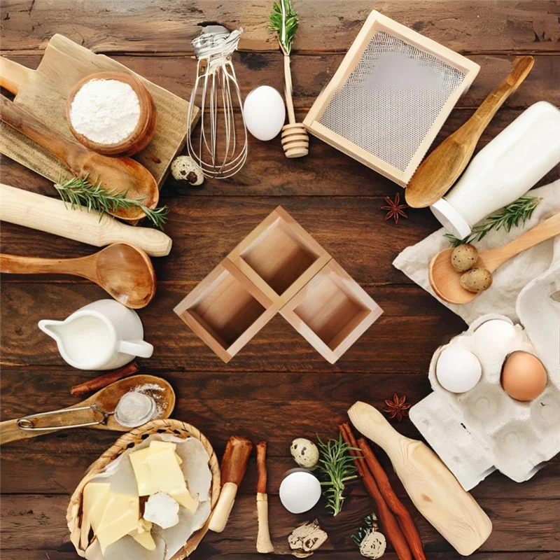 Wooden Sake Cup Masu Box