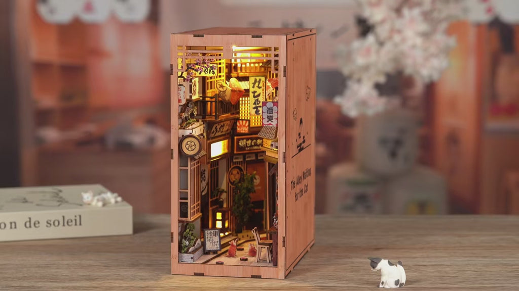 Japanese Street Style DIY Bookend